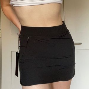 NWT!! Kyodan flattering black exercise skirt